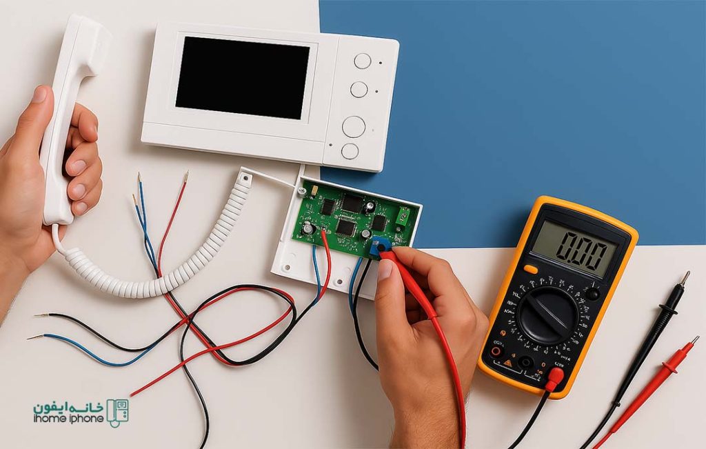 متخصص تعمیرات آیفون های تصویری در رشت