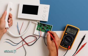 متخصص تعمیرات آیفون های تصویری در رشت